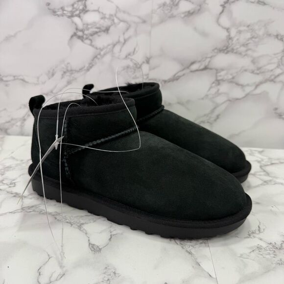 Kirkland 100% Shearling Ankle Boots sz 6 Cushioned NEW # box M156 - Picture 4 of 9